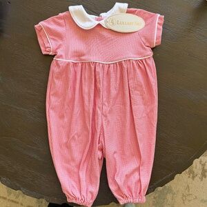 NWT Lullaby Set 9M Gingham Romper